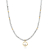 FJF JEWELLERY Halskette - Icon Heart Stone Edition Labradorite - FJF0010050YLR
