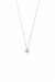 XENOX Collier - Silver Circle Krappenfassung - XS7175