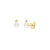 XENOX Ohrstecker - BUBBLE PEARL - XS91765G