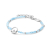 FJF JEWELLERY Armband - Aquamarine - FJF0050028SAQ