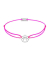 Momentoss Filo Armband - Textil - Pink - rhodiniert - Engel - 21200647