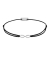 Momentoss Filo Armband - Textil - Schwarz - Silber - Infinity - 21201721