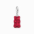 Thomas Sabo Charm - Goldbären-Anhänger in Rot - 2189-017-10