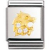 Nomination BIG - STERNZEICHEN Edelstahl, 18K-Gold und Cubic Zirc. (Lowe)