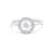 Maja Emulto Ring - Starshine white - EL00111.RG.W.RH