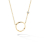 FJF JEWELLERY Halskette - Circle II - FJF0010009YWH