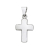 Schneider Basic Anhänger - Kreuz – Weißgold - K27