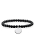 Thomas Sabo Armband - Love Bridge - Schwarz Scheibe - LBA0114-023-11