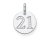 Thomas Sabo Anhänger - Love Bridge Coin 21 - LBPE0019-051-21