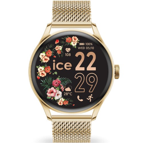 Ice watch Smartwatch - ICE smart 2.0 round - Gold Milanese - 024655
