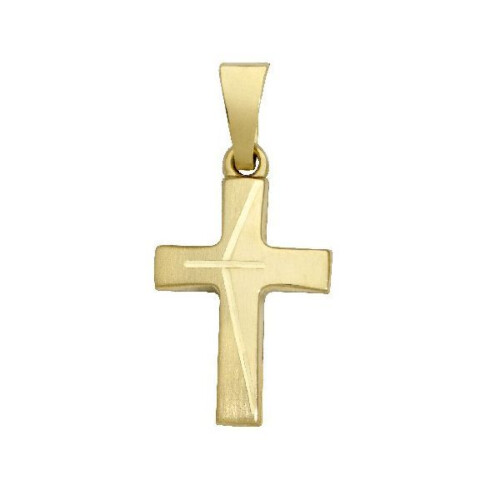 Schneider Basic Anhänger - Kreuz – Gold - K19