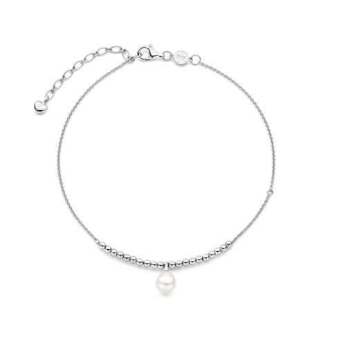 FJF JEWELLERY Fußkette / Fußband - Icon Pearl 20 Ball Footchain - FJF0070004SRH