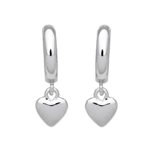Schneider Basic Ohrringe - Silber - Herz - SK08
