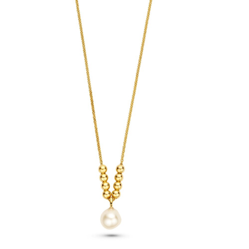 FJF JEWELLERY Halskette - Icon Pearl 8 Ball - FJF0010044SYG