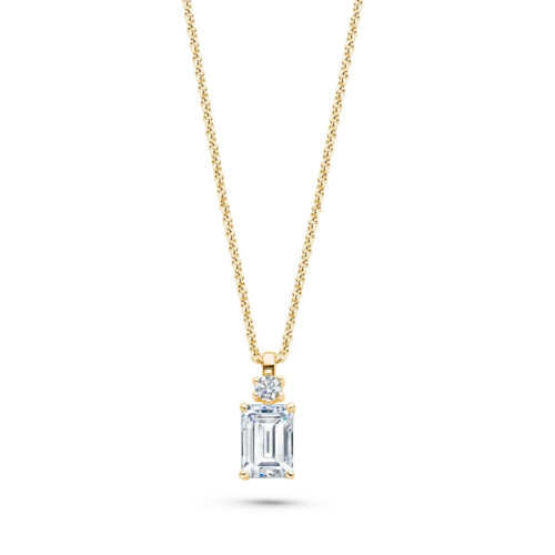 FJF JEWELLERY Halskette - Icon Octagon - FJF0010022YWH