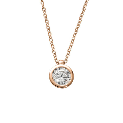 Auranto Collier - Silbercollier 7.5mm rose - M262124