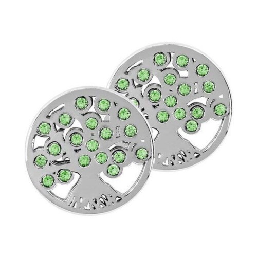LaViida Ohrstecker - Baum Grüne Zirkonia - EAB903RH