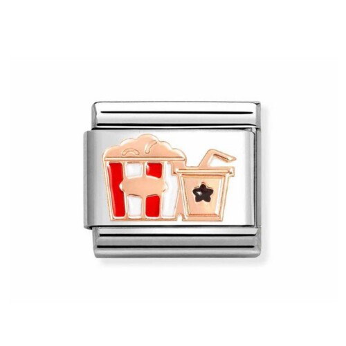 Nomination Charm - Popcorn mit Getränk - 430202/33