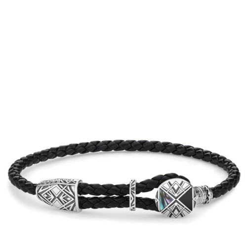 Thomas Sabo Lederarmband - Rebel at Heart - Coin - A1862-981-11-L25v