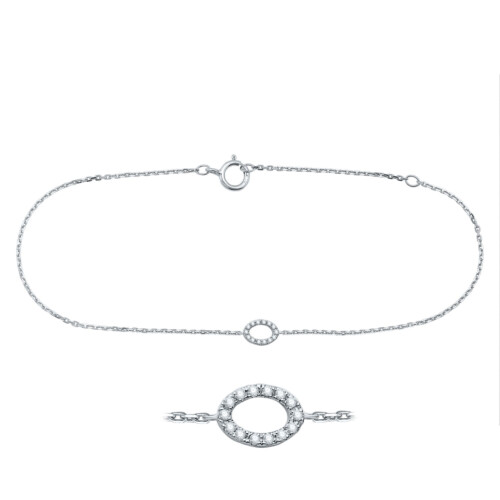 Best of Diamonds Armband - BRILLANT WEISSGOLD 585 - B070/WG