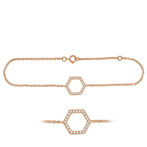 Best of Diamonds Armband - Brillant Roségold 585 - B175RG