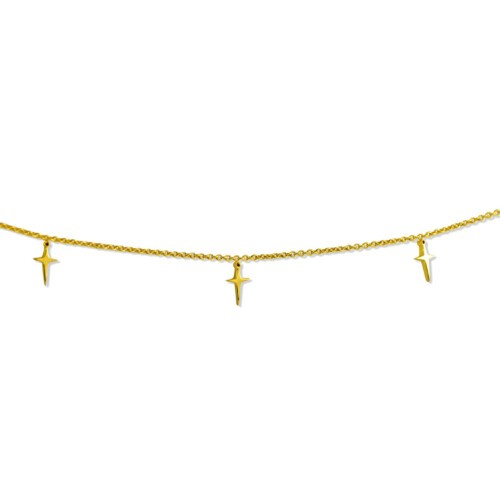 Maja Emulto Armband - Crossing Star - EL00020.BR.YG