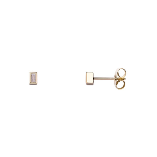 Stardiamant Ohrstecker - Brillant Gelbgold 585 - D2128G