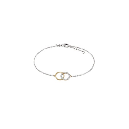 Stardiamant Armband - Brillant Weißgold 585 - Gelbgold 585 - D2647/G