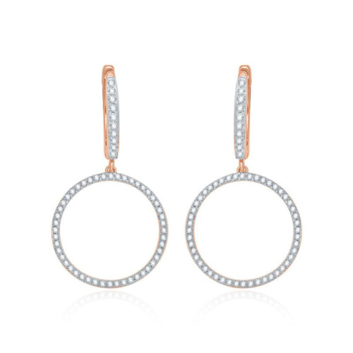 DiamondGroup Ohrringe - E658RG