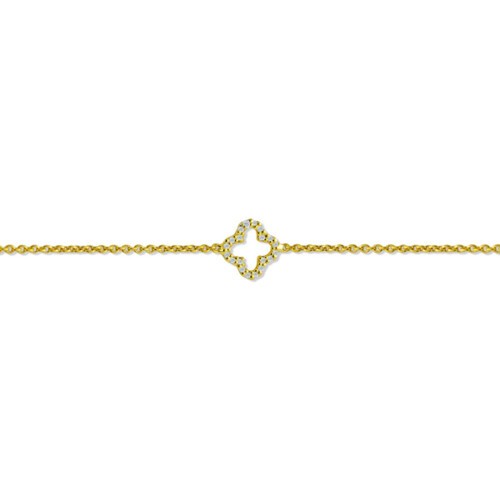 Maja Emulto Armband - Sparkle Clover - EL0008.BR.YG