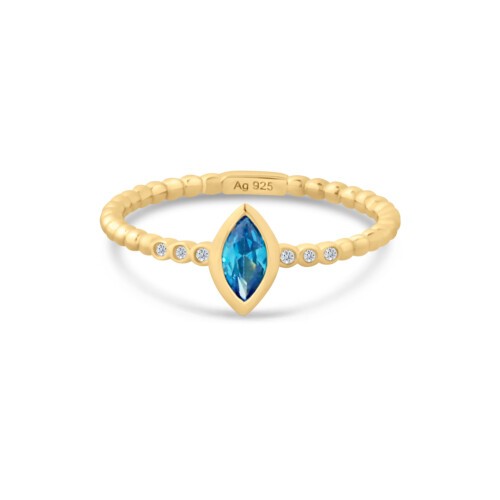 Maja Emulto Ring - Aquablue Bubble - EL00125.RG.APYG