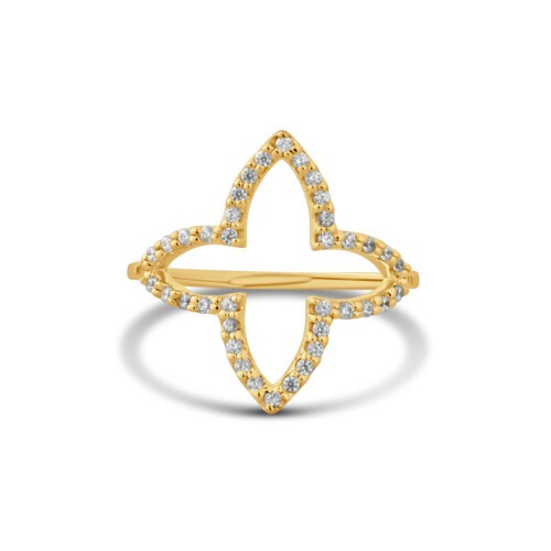 Maja Emulto Ring - Flora - EL00206.RG.YG