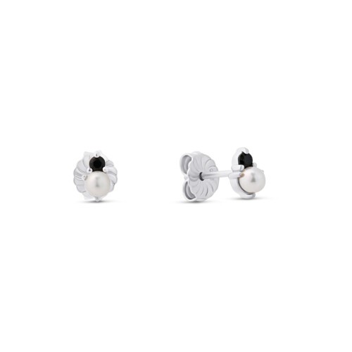 Maja Emulto Ohrstecker - Noir Pearl  - EL00371.ER.RH.BK