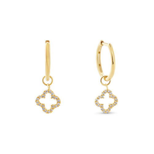 Sparkle Clover - EL00424.ER.YG.CZ