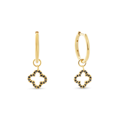 Sparkle Clover - EL00424.ER.YG.CZB