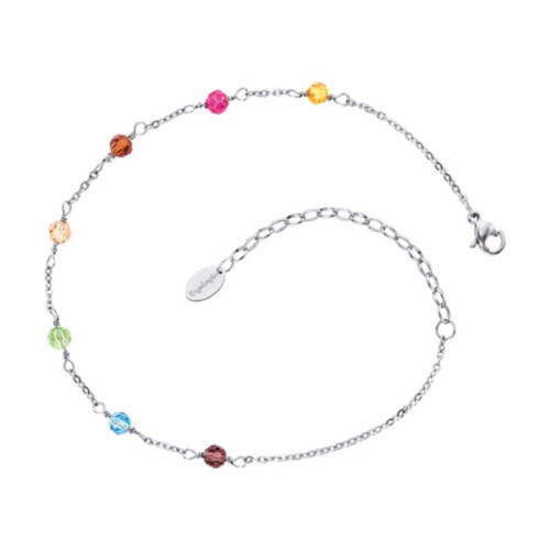 Engelsrufer Fußkette / Fußband - ERFS-RAINBOW