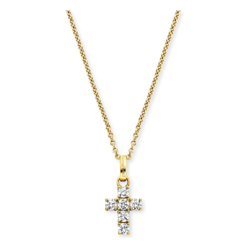 Engelsrufer Halskette - ERN-CROSSHOPE-ZI-G