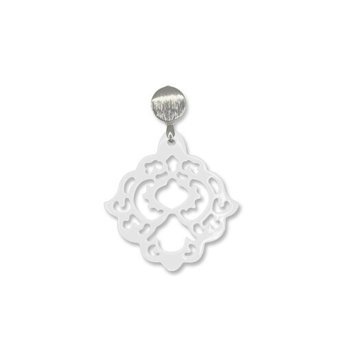 Orecchini Ohrringe - Sophie - Sophie-wei�-silber-mini