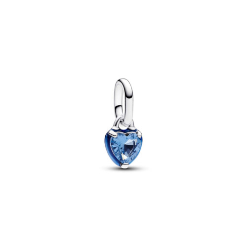 Pandora Charm - Blaues Chakra-Herz - 793042C02