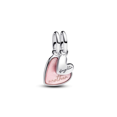 Pandora Charm - Mother and daughter hearts - 793766C01