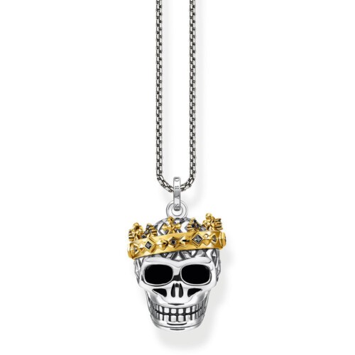 Thomas Sabo Halskette - Skull - KE1993-849-7-L50V