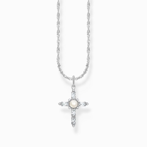 Thomas Sabo Halskette - Cross Romance - KE2296-167-14-L45V