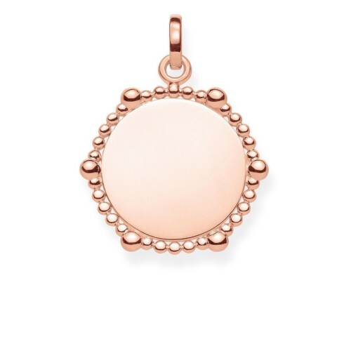 Thomas Sabo Anhänger - Love Bridge Coin Dots - LBPE0018-415-40  