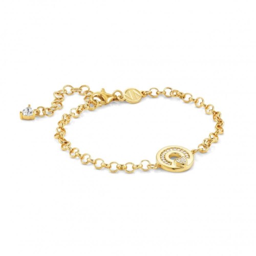 Nomination Armband - Sentimental Pave Heart - 149202/008