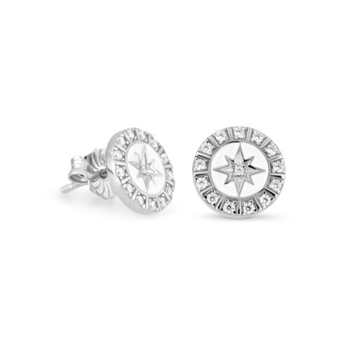 Maja Emulto Ohrstecker - Starshine White - EL00112.ER.RH.W