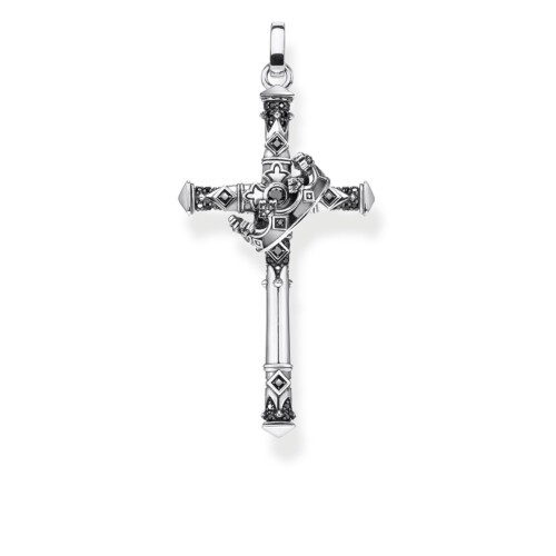 Thomas Sabo Anhänger - Kreuz Krone - PE886-643-11