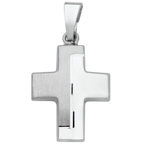 Schneider Basic Anhänger - Silber - Kreuz  - SKE19