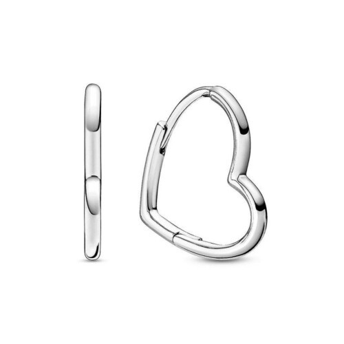 Pandora Ohrringe - Asymmetrical Heart - 298307C00