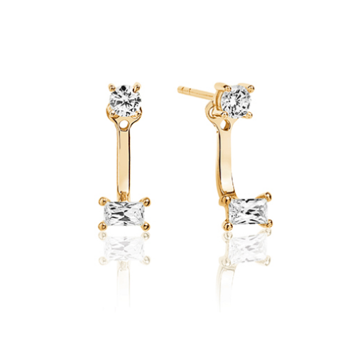 SIF Jakobs Ohrstecker - Antella - SJ-E1043-CZ(YG)