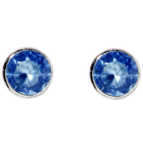 Schneider Basic Ohrstecker - Silber – Monatsstein März - SMO08